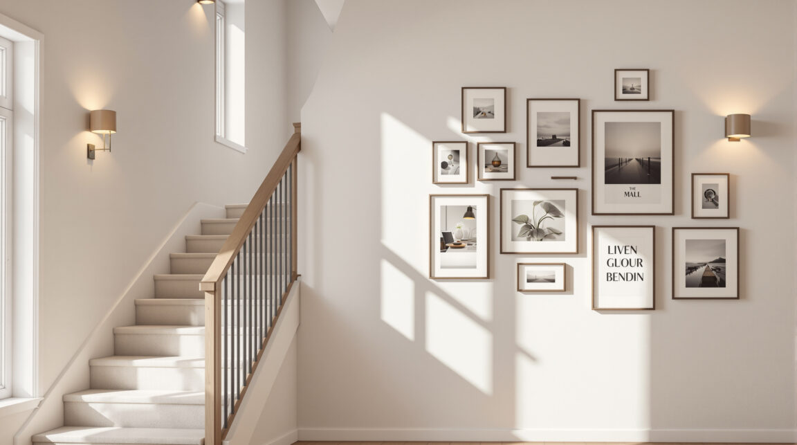 découvrez des idées déco originales pour aménager un mur de montée d'escalier et transformer cet espace en un élément design et convivial de votre intérieur.