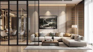 découvrez comment choisir entre une verrière ou un claustra pour délimiter votre salon et créer une séparation de pièce élégante et fonctionnelle.