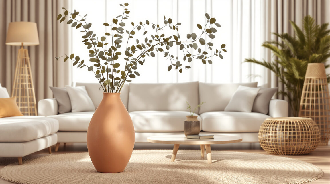 découvrez la tendance déco du grand vase à poser au sol pour sublimer votre intérieur avec style et élégance.