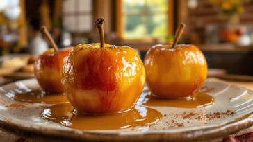 découvrez notre recette facile de pommes au four fondantes et caramélisées, le dessert d'automne parfait pour réchauffer vos soirées.