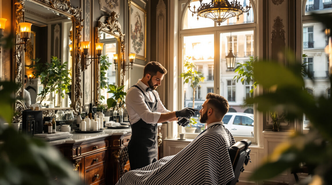 découvrez la barbière de paris, l'adresse incontournable pour un soin homme d'exception alliant tradition et modernité dans un cadre élégant.