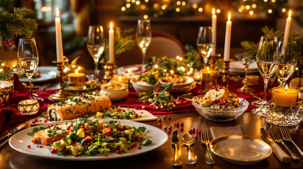 découvrez des idées de menus originaux pour votre repas de noël et surprenez vos convives avec des saveurs uniques et festives.