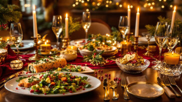 découvrez des idées de menus originaux pour votre repas de noël et surprenez vos convives avec des saveurs uniques et festives.