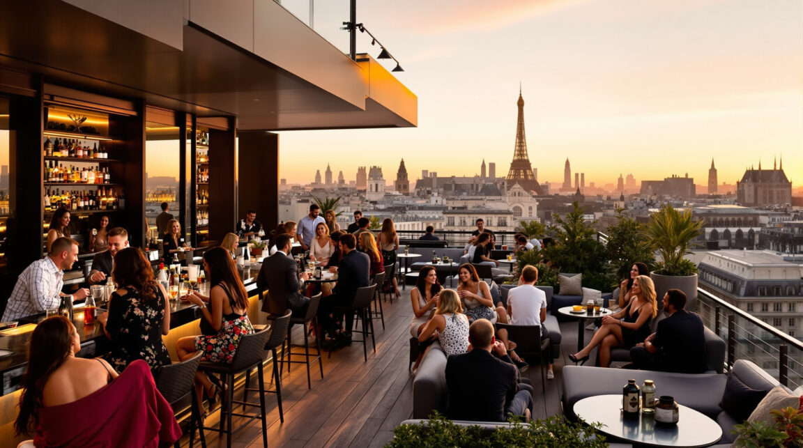 découvrez notre test complet du rooftop le plus animé de montparnasse, un lieu incontournable pour profiter d'une vue imprenable sur paris et d'une ambiance conviviale.