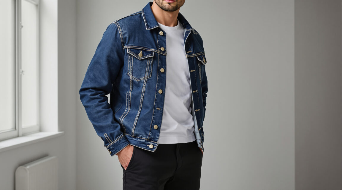 découvrez nos conseils pour porter une veste en jean homme et adopter un look décontracté et stylé en toute occasion.