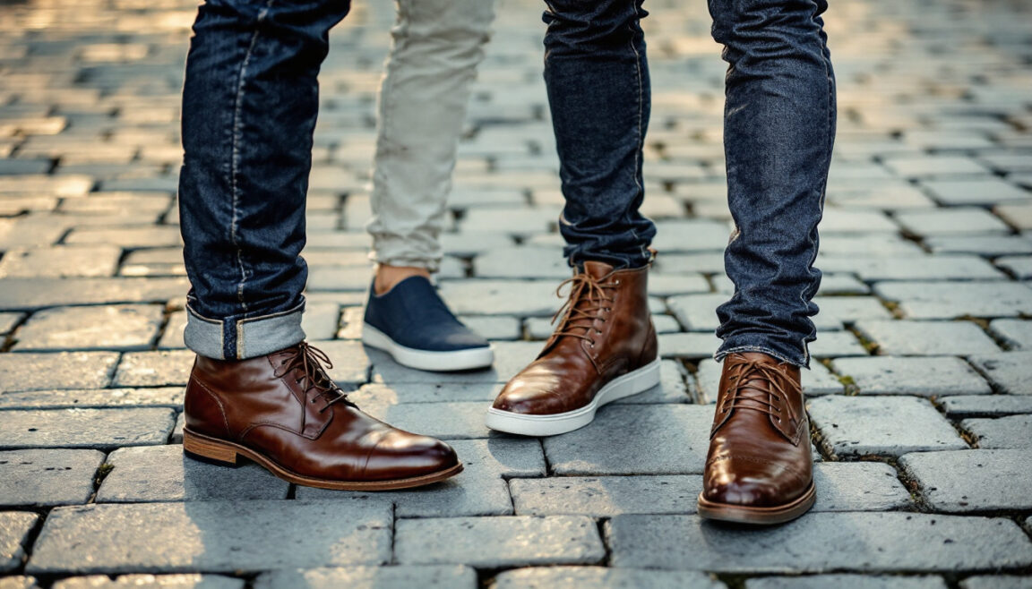 découvrez quelles chaussures associer avec un jean brut pour homme afin de créer des looks élégants et tendance en toute simplicité.