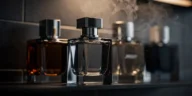 Dupe parfum Normal homme présenté avec flacons masculins sans marque visible